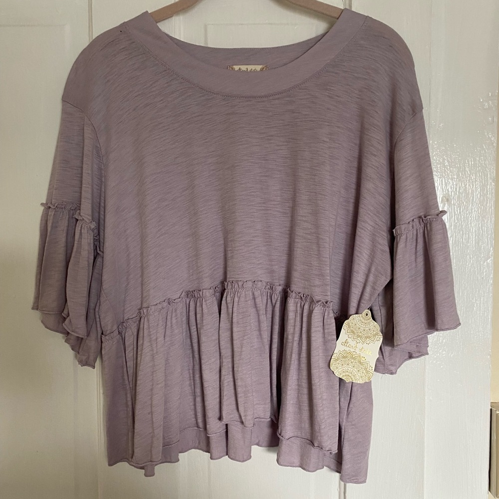 Altar’d State Flowy Tee - Picture 2 of 3